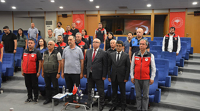 Biçerdöver ve anız yangını toplantısı yapıldı