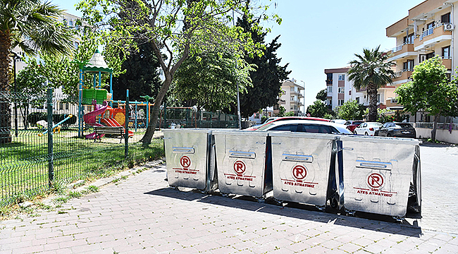 ÇÖP KONTEYNERLERİ YENİLENİYOR