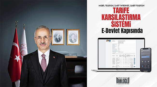 E-DEVLET'TE TARİFE KARŞILAŞTIRMA DÖNEMİ BAŞLADI!