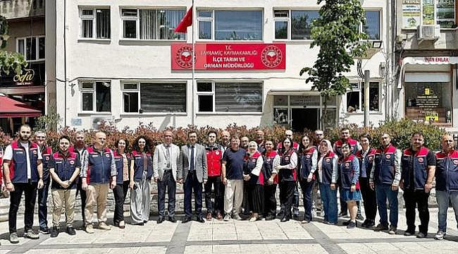 İL TARIM MÜDÜRÜ DEMİRHAN'DAN BAYRAMİÇ'E TARIMSAL ÇIKARTMA
