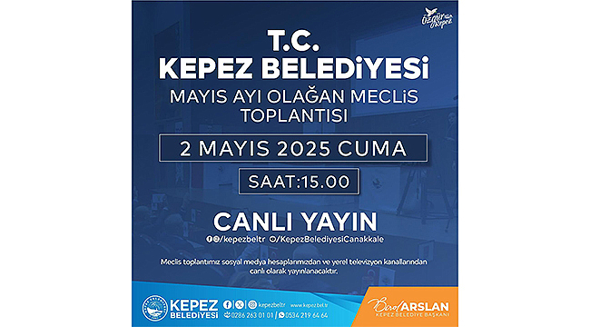 KEPEZ BELEDİYESİ MECLİS TOPLANTISI BUGÜN
