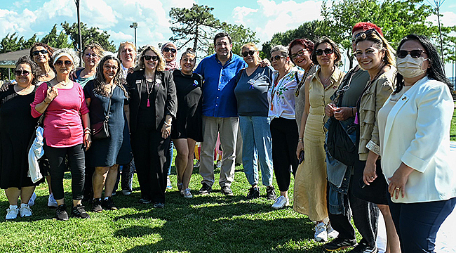 KIZ KARDEŞLİK ANITI TÖRENLE AÇILDI