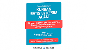 KURBAN SATIŞ VE KESİM ALANINA İLİŞKİN BİLGİLENDİRME VE ÖNEMLİ DUYURULAR