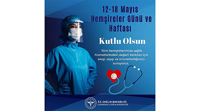 SAĞLIK KAHRAMANLARINA MİNNET MESAJI
