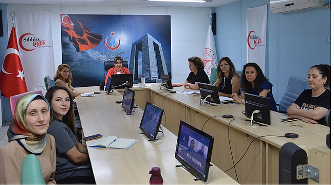 SAĞLIKLI BESLENME VE HAREKETLİ HAYAT ÇALIŞMALARI ÇEVRİMİÇİ TOPLANTIDA DEĞERLENDİRİLDİ