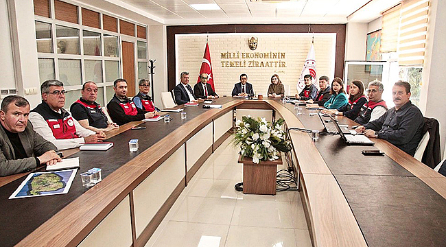 TARIMSAL KALKINMA PROJESİ ÇALIŞMALARI DEĞERLENDİRİLDİ