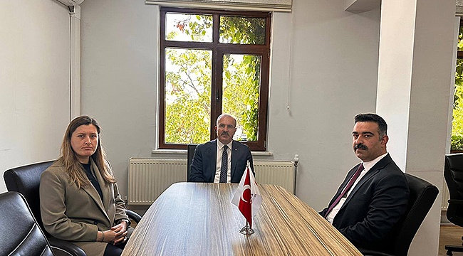 VALİ TORAMAN İL GÖÇ İDARESİ MÜDÜRLÜĞÜ'NÜ ZİYARET ETTİ