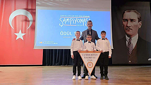 ZEKÂ OYUNLARINDA ÖĞRENCİLERİMİZ TÜRKİYE BİRİNCİSİ OLDU
