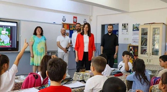 AKÇAPINAR'DA EĞİTİME YAKIN TEMAS