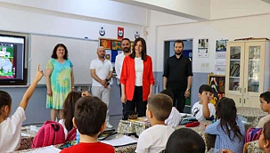 AKÇAPINAR'DA EĞİTİME YAKIN TEMAS