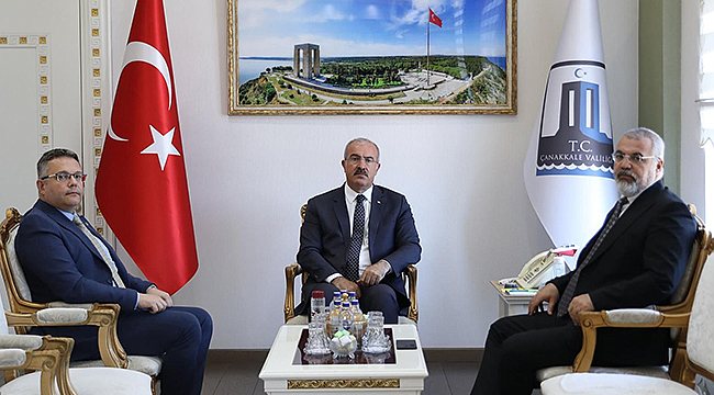 ALEVİ-BEKTAŞİ KÜLTÜR VE CEMEVİ BAŞKANI'NDAN VALİ TORAMAN'A ZİYARET