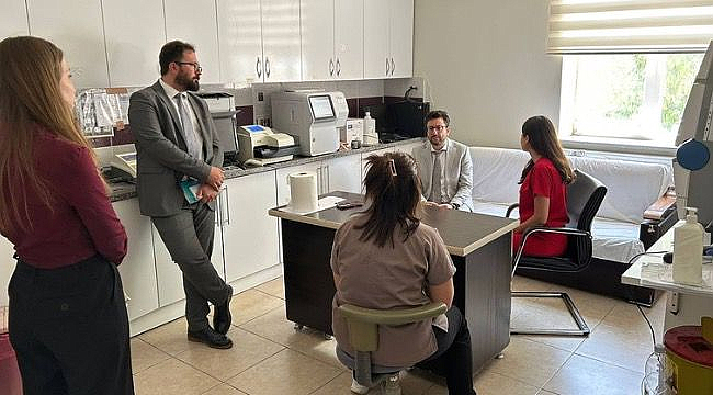 BOZCAADA'DA SAĞLIK HİZMETLERİ YERİNDE DEĞERLENDİRİLDİ