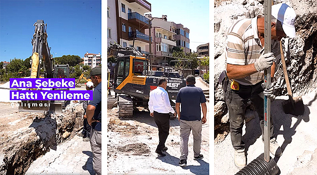 ÇAN'DA ALTYAPI YENİLENİYOR