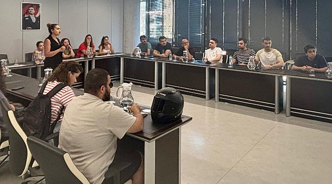 ÇANAKKALE BELEDİYESİ ÇEVRE PROJELERİNİ GENÇLERLE PAYLAŞTI