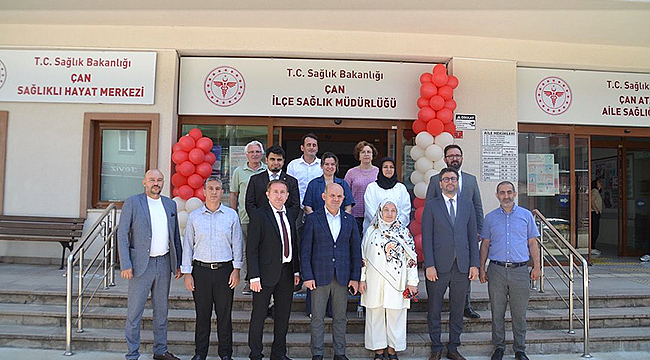 ÇANAKKALE'DE İLK KEZ "BEBEK DOSTU SAĞLIKLI HAYAT MERKEZİ" PLAKETİ TAKDİM EDİLDİ