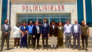 ÇANAKKALE SAĞLIK MÜDÜRÜ HASTANEDE HİZMETLERİ DENETLEDİ