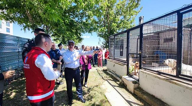 ÇANAKKALE VALİSİNDEN TESİS İNCELEMESİ