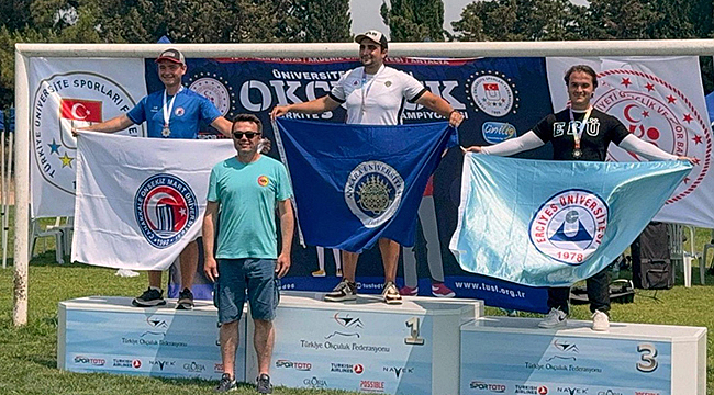 ÇOMÜ OKÇULUK TAKIMINDAN TÜRKİYE DERECESİ