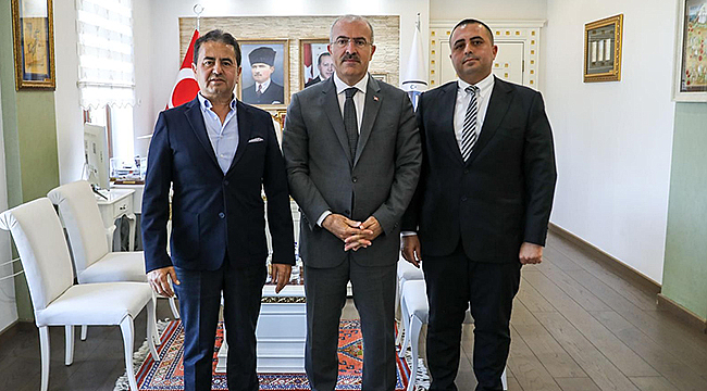 DOĞANLAR MOBİLYA'DAN VALİ TORAMAN'A ZİYARET