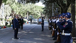 EZİNE JANDARMA ER EĞİTİM TABURU'NA ZİYARET