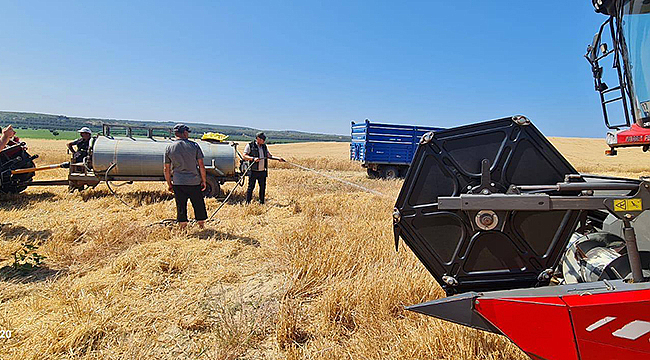 HASAT DÖNEMİNDE YANGIN TEDBİRLERİNE SIKI TAKİP