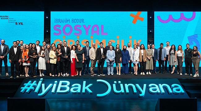İBRAHİM BODUR SOSYAL GİRİŞİMCİLİK ÖDÜLLERİ 9. KEZ SAHİPLERİNİ BULDU