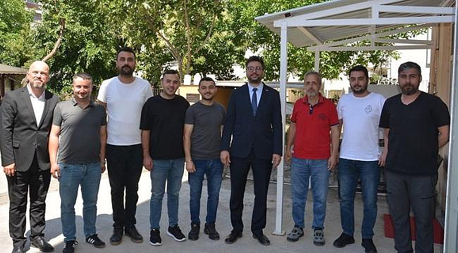 İL SAĞLIK MÜDÜRÜ BAŞTÜRK'TEN PERSONELE BAYRAM ZİYARETİ