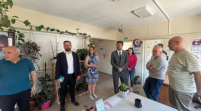 LAPSEKİ'DE SAĞLIK HİZMETLERİ YERİNDE DEĞERLENDİRİLDİ