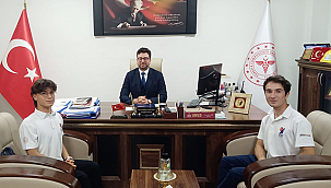 MİLLİ SPORCULARDAN İL SAĞLIK MÜDÜRÜNE ZİYARET