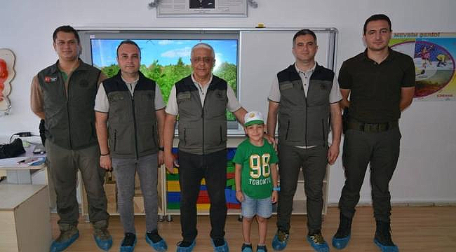 MİNİK ORMAN GÖNÜLLÜSÜ YAĞIZ ALP'DEN ÖRNEK DAVRANIŞ