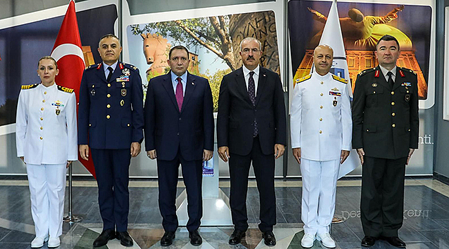 MSB HEYETİNDEN VALİ TORAMAN'A ZİYARET