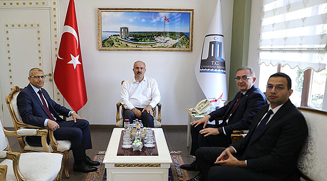 REHBERLİK VE TEFTİŞ HEYETİNDEN VALİ TORAMAN'A ZİYARET