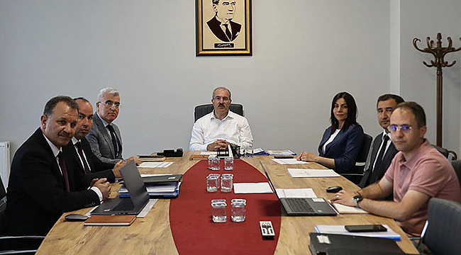 TERZİOĞLU VAKFI YÖNETİM KURULU, VALİ TORAMAN BAŞKANLIĞINDA TOPLANDI