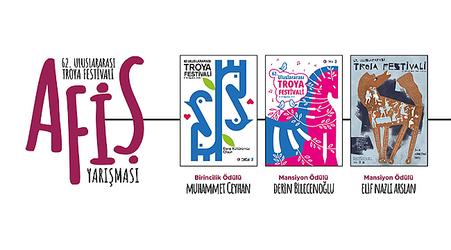 TROİA FESTİVALİ AFİŞ TASARIM VE UYGULAMA YARIŞMASI SONUÇLANDI