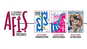 TROİA FESTİVALİ AFİŞ TASARIM VE UYGULAMA YARIŞMASI SONUÇLANDI