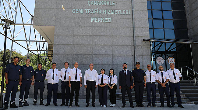 VALİ TORAMAN'DAN KIYI EMNİYETİNE ZİYARET