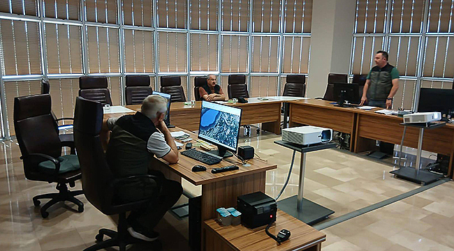 VALİ TORAMAN YANGINLARI YAKINDAN TAKİP ETTİ