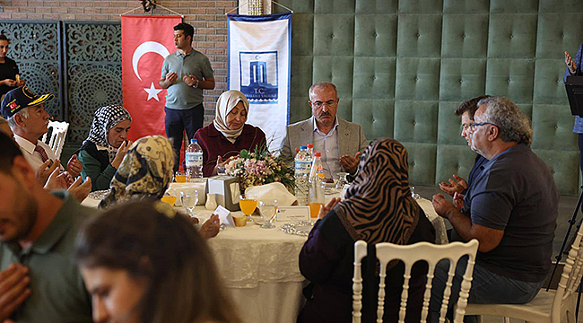 15 TEMMUZ'UN 9. YIL DÖNÜMÜNDE ŞEHİT AİLELERİ VE GAZİLERE ONUR YEMEĞİ