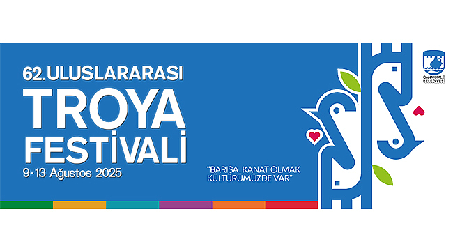 62.ULUSLARARASI TROİA FESTİVALİNE DAVETLİSİNİZ