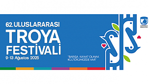 62.ULUSLARARASI TROİA FESTİVALİNE DAVETLİSİNİZ