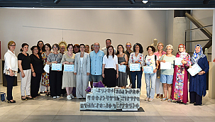 "ATIK CAM GERİ DÖNÜŞÜM ATÖLYESİ" DÖNEM SONU SERGİSİ ZİYARETE AÇILDI