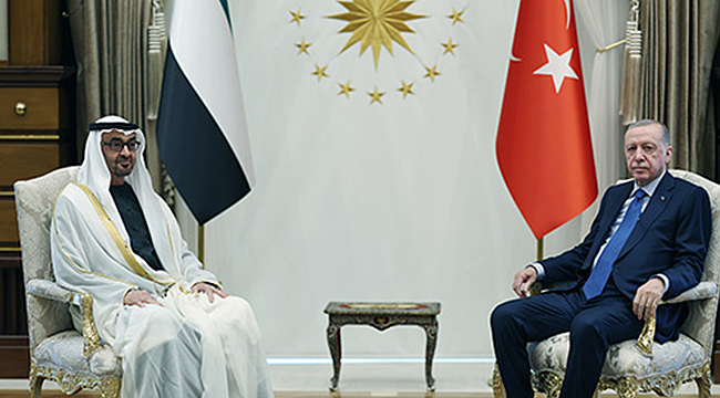 BAE DEVLET BAŞKANI AL NAHYAN CUMHURBAŞKANLIĞI KÜLLİYESİNDE