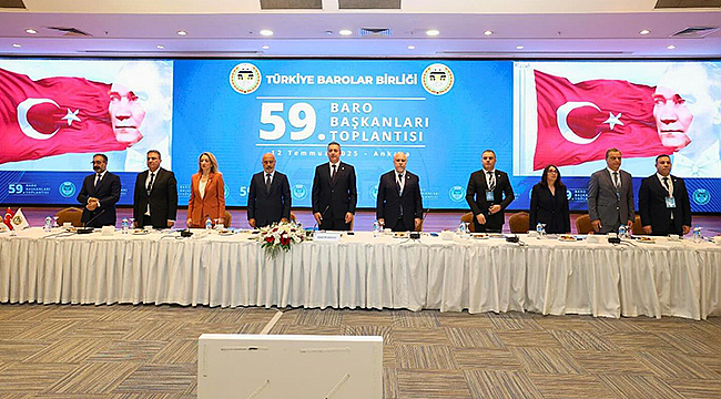 BARO BAŞKANI DİKME 59. BARO BAŞKANLARI TOPLANTISI'NA KATILDI