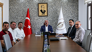 BAYRAMİÇ HEYETİNDEN VALİ TORAMAN'A ZİYARET