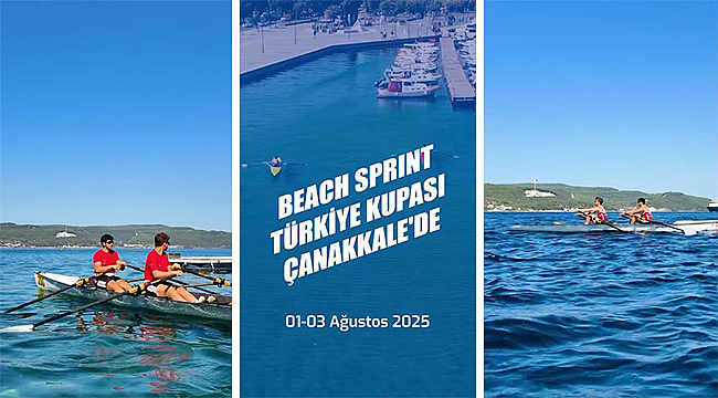 BEACH SPRINT TÜRKİYE KUPASI ÇANAKKALE’DE BAŞLIYOR