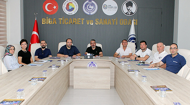 BİGA TSO 3 NO'LU MESLEK KOMİTESİ TOPLANDI