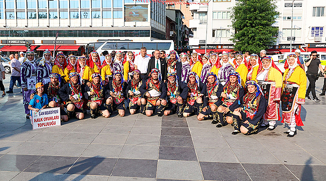 ÇAN BELEDİYESİ'NDEN KAHOT EKİBİNE TEBRİK