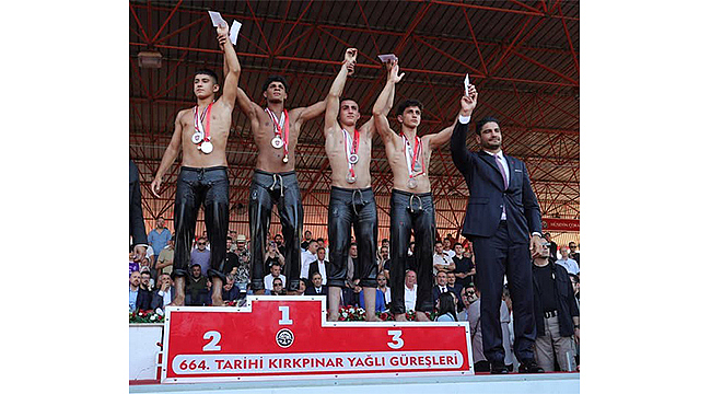 ÇAN SPOR KULÜBÜ'NÜN GENÇ PEHLİVANI KIRKPINAR'DA GÖĞSÜMÜZÜ KABARTTI