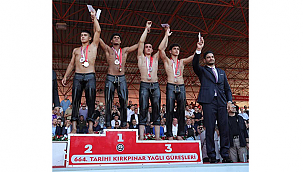 ÇAN SPOR KULÜBÜ'NÜN GENÇ PEHLİVANI KIRKPINAR'DA GÖĞSÜMÜZÜ KABARTTI