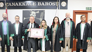 ÇANAKKALE BAROSU'NDA YENİ BİR AVUKAT DAHA